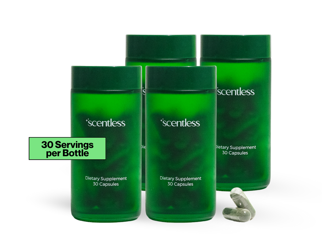 Scentless Deodorant Supplement